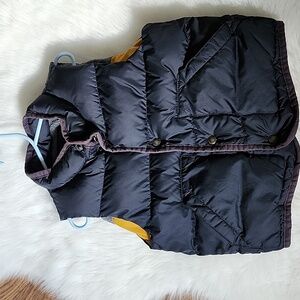 Gap Navy Blue Puffer Vest , 3T